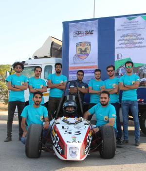 خودروی فرمول یک دانشجویان دانشگاه فردوسی مشهد  